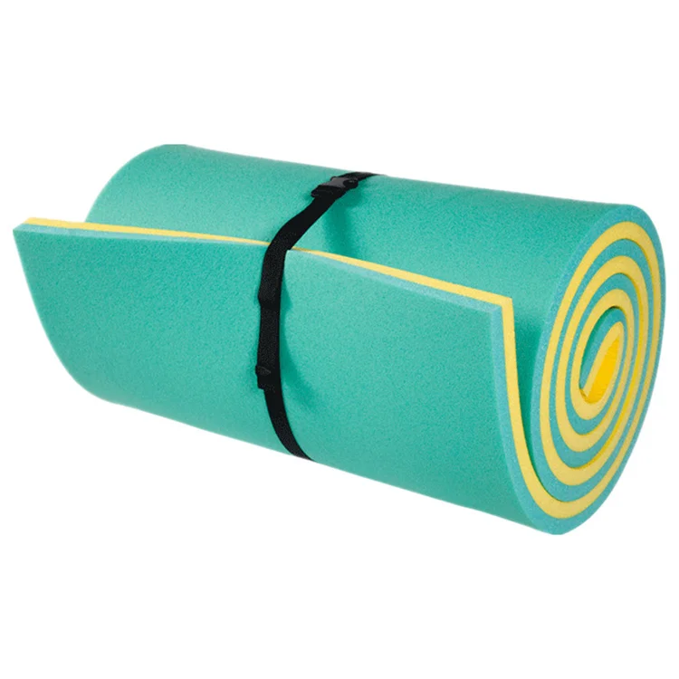 Most Popular Manufacturer Swimming Lane Line Eco Friendly Xpe Floating Water Tummy Mat Inflatable Floating Water pad Beach