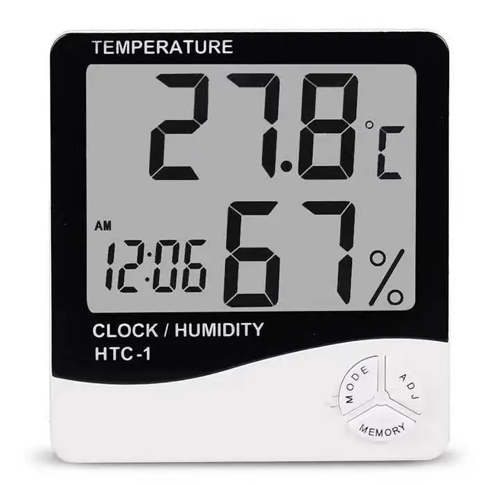 Digital Temperature Humidity Meter/Outdoor LCD Display Thermometer Hygrometer GREAT FARM equipment