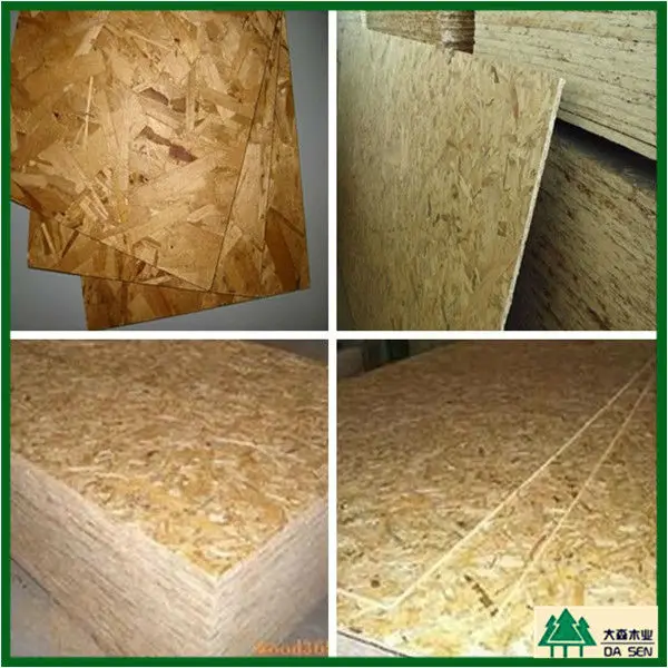 Sip panel osb 3 board floor tongue estructural 18 mm platten in china OSB for construction