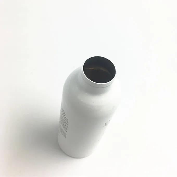Wholesale 120ml white talc bottle aluminum powder shaker bottle with sifter lid