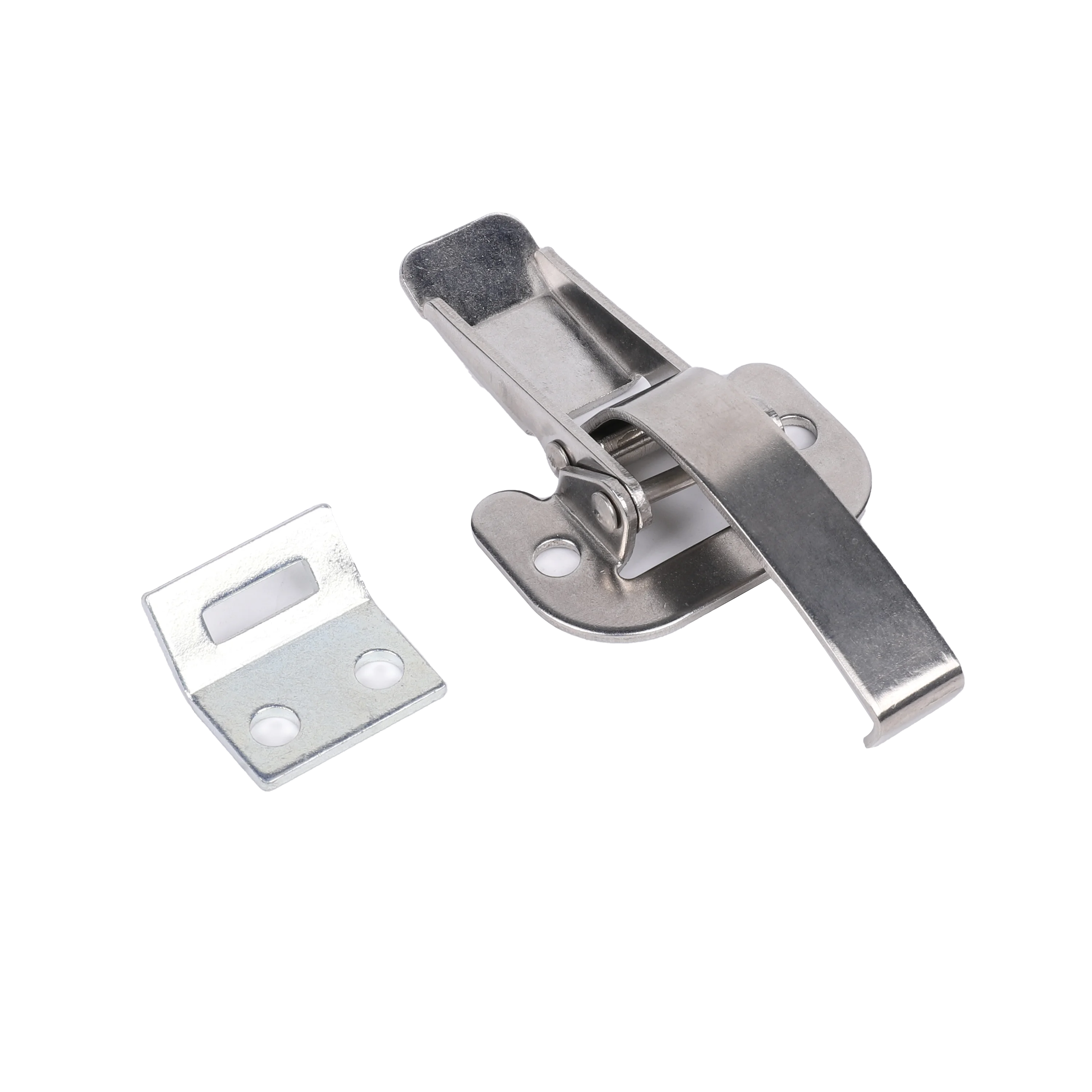 Stainless Steel Center Cabinet Draw Latch Machinery toolbox Wooden Boxes Adjustable Toggle Latch Hasp Lock