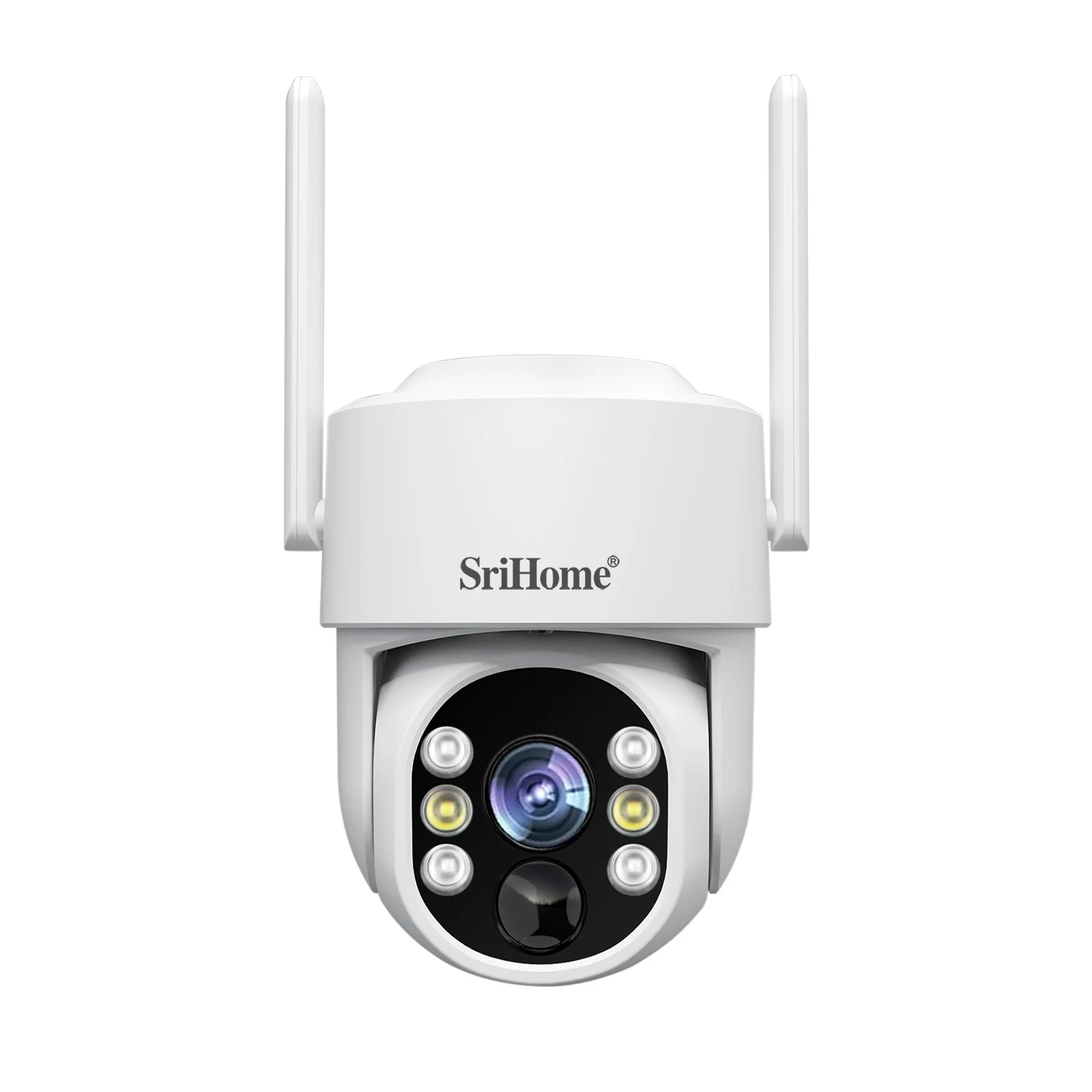 2024 SriHome DH005 Wi-Fi Солнечная Камера уличная камера с поддержкой ИК-системы управления временем Cctv умная