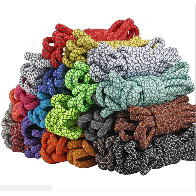 Round Reflective Shoe Laces for Safety