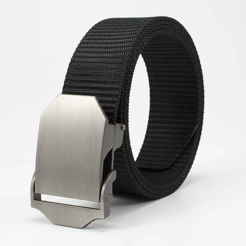 Custom logo Canvas Metal Buckle Nylon Belt High Quality Nylon 8260 Tactical Canvas Military Belt