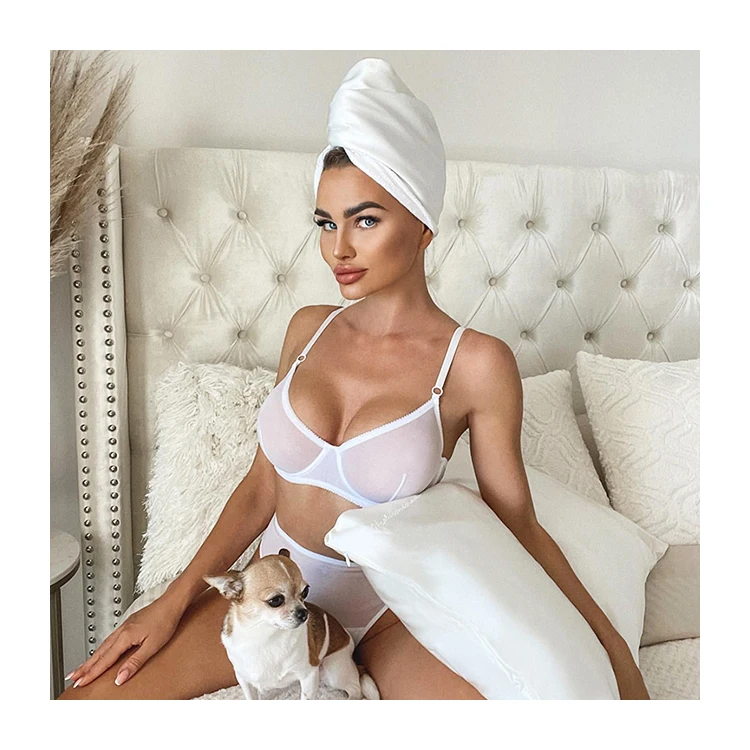 тюрбан с одной стороны из шелка тутового шелкопряда полотенце 100% микрофиброй