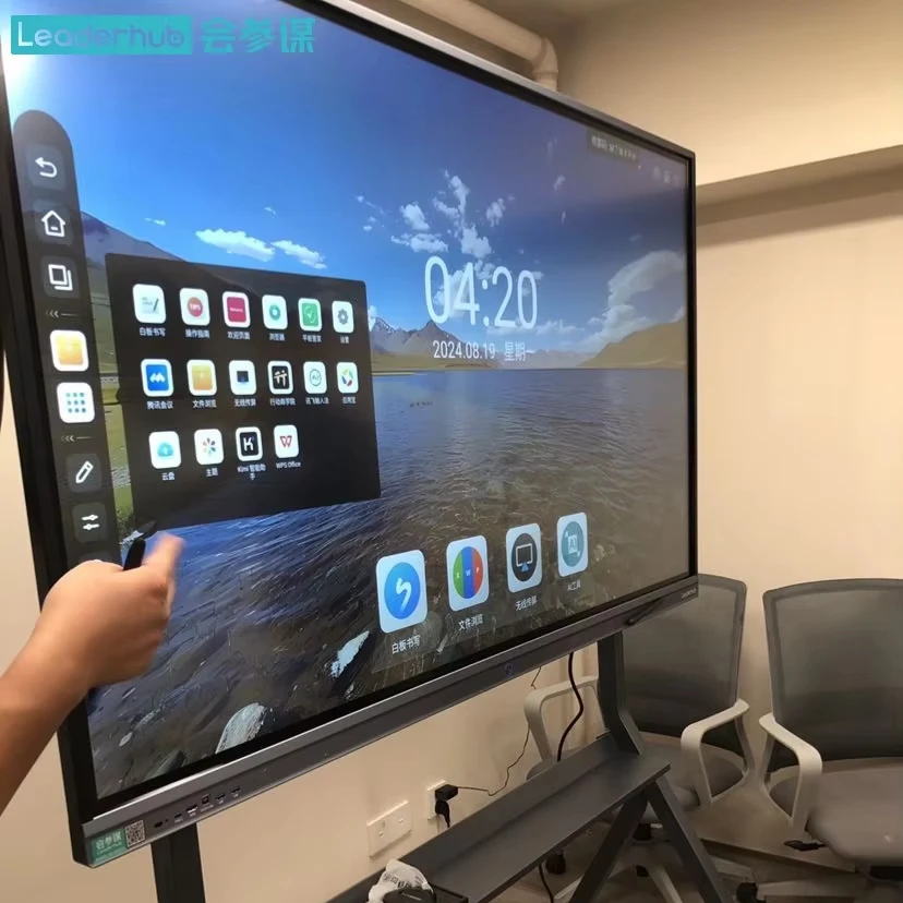 55 65 75 85 86 98 110 Inch Pen Finger Touch Interactive Flat Panel Led Digital Smart Whiteboards for Schools Teaching