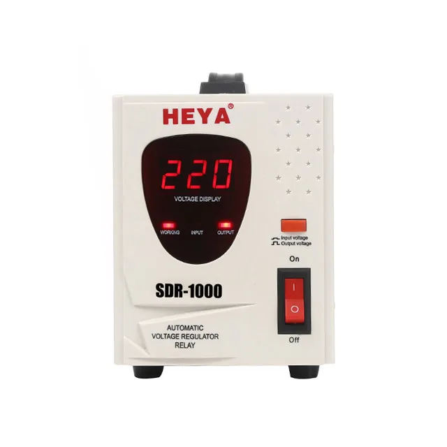 SDR-1000VA Single Phase CPU-Based Digital Circuit Relay with LED Display Electric Power Source 220V Variac Transformer