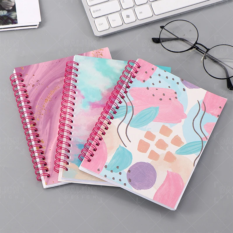 
Planner America Office Supplier Custom Printing Sublimation Agendas Organizer Journal Diary Planner Spiral Notebooks Customizabl 