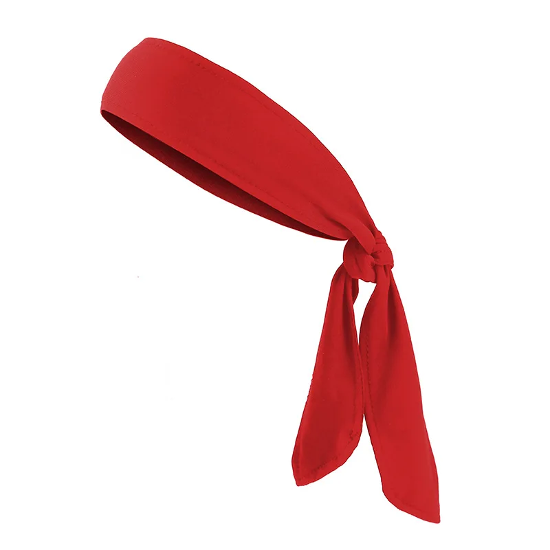 Custom Logo Men Running Tennies Tie Sweatband Printed Head Band Tie Dye Sport Back Headband