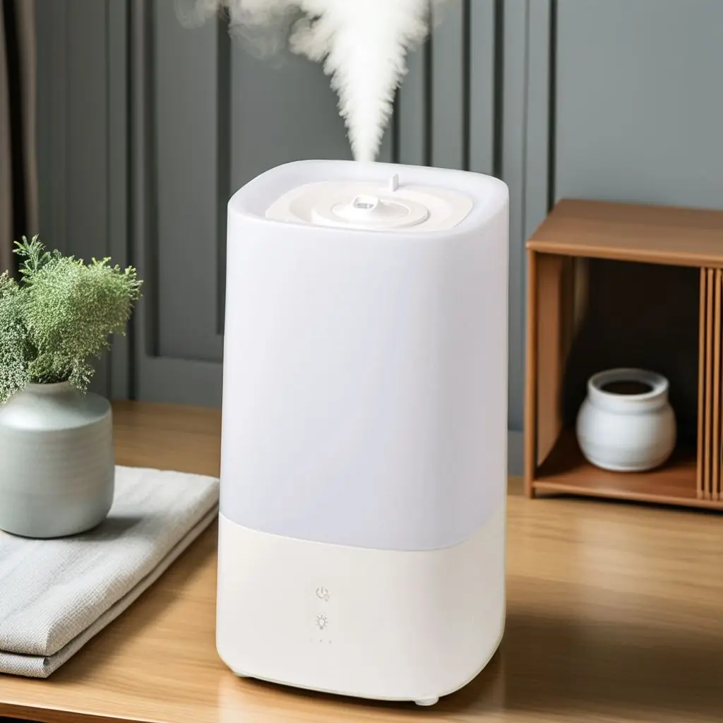 RUNAL Humidificador De Ar Humidificateur H20 Luchtbevochtiger Humidifyer Small H2O Ultrasonic Air Humidifier With Led Lamp