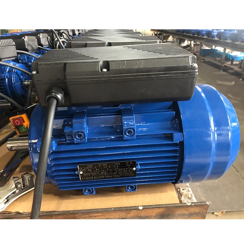 Factory Wholesale Yl Series 1hp 0.75kw Motor Single Phase 1500rpm 3000rpm 220v 2hp 3hp 5hp 7.5hp 10hp Electric Motor
