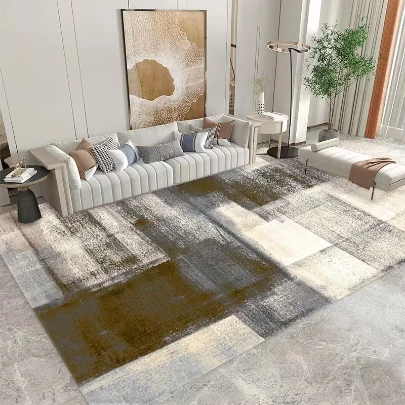 DONGWO Affordable Modern Area Rugs for Living Room, Medium Pile Area Rugs Custom Carpet