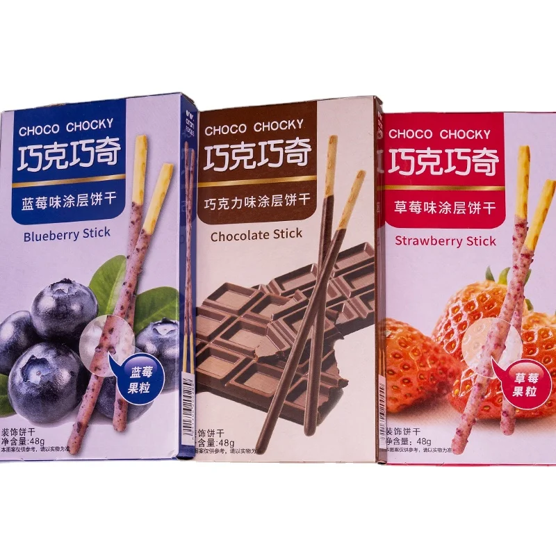 Палочка CHOCO CHOCKY (Черничный шоколад и клубника)