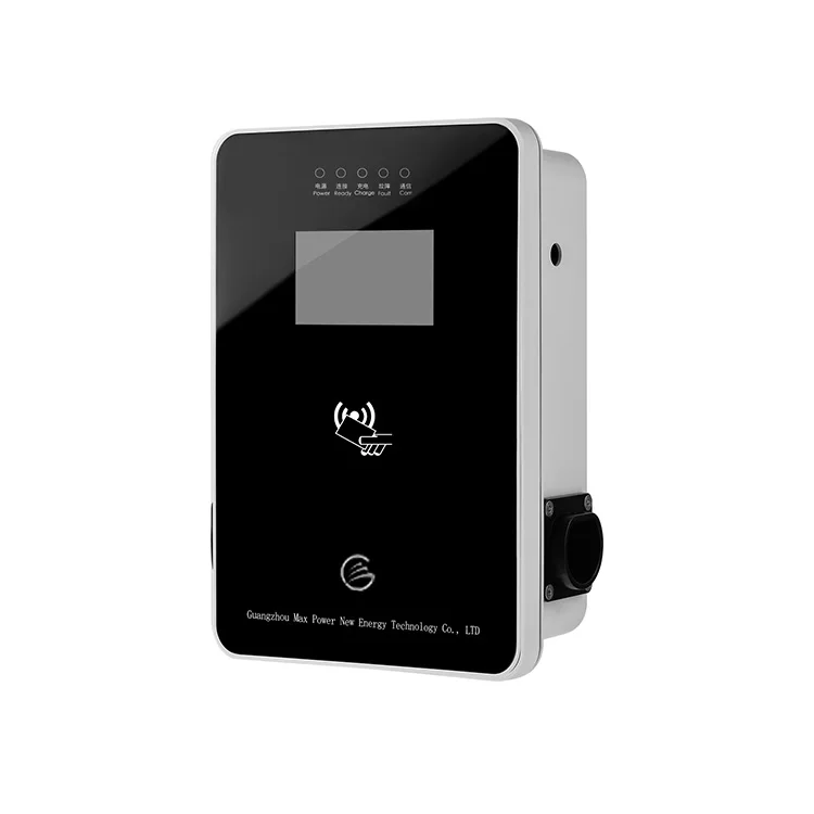 New Energy fast AC electric car station payment system home ev charger 22kw