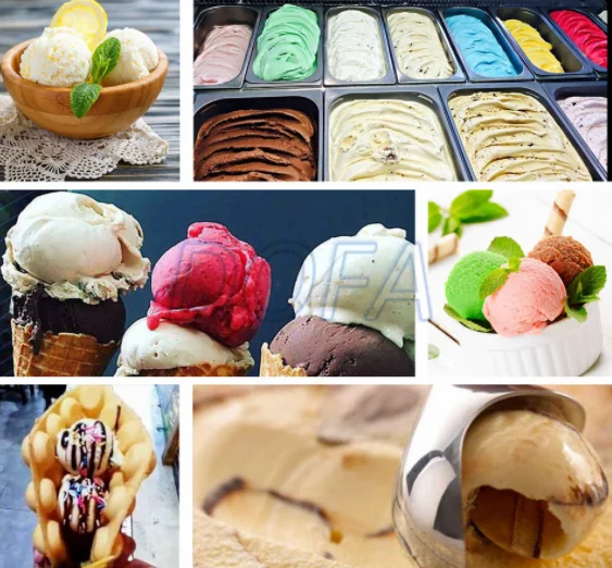 20L Capacity Vertical Gelato and Ice Cream Batch Freezer Machine