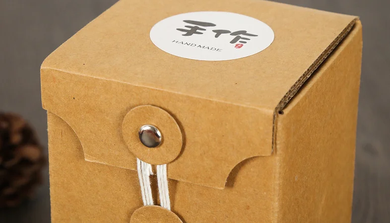 In Stock Recyclable Eco-Friendly tea box packaging corrugated paper box