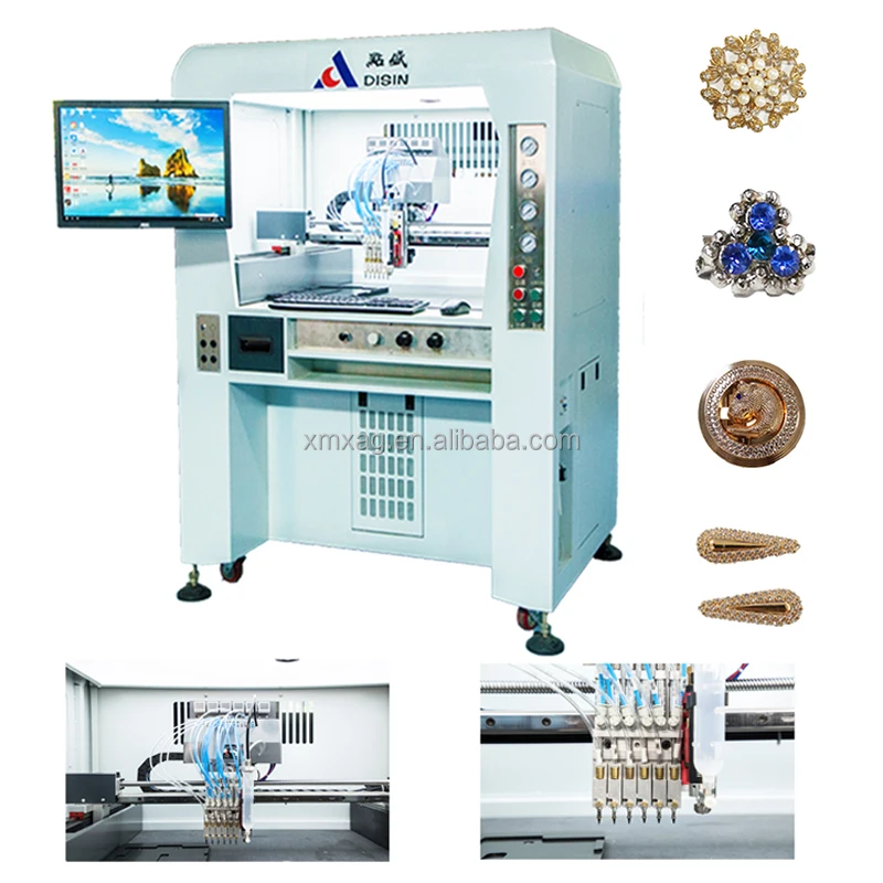 Competitive Price Necklace Ring Jewelry Hairpin Ornaments Making Machine dispsing  Machine