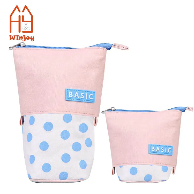 Cute Stationery Set Transformer Stand Pencil Pouch Case Bag Gel Ink Pen Sticky Memos Notes for School Office