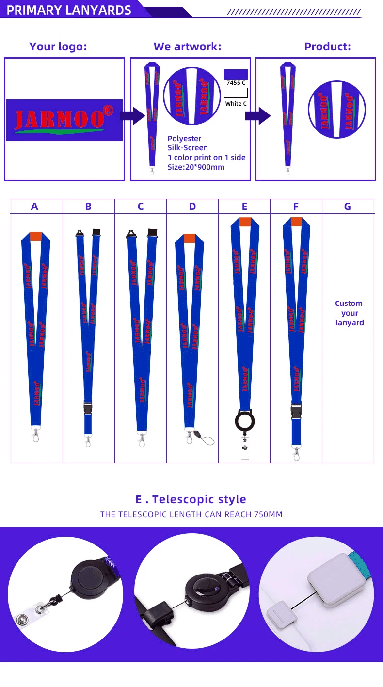 lanyard with id card badge holder