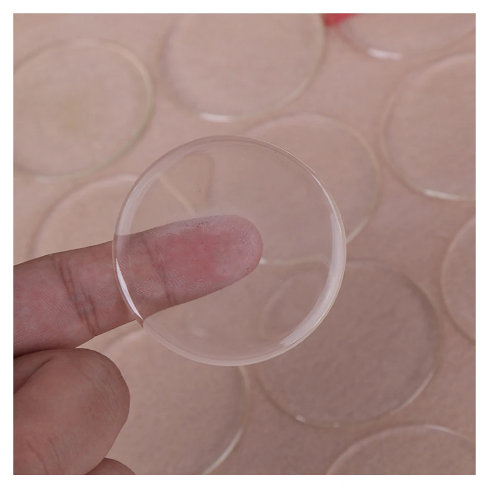 3D waterproof print label clear transparent epoxy round resin dome stickers