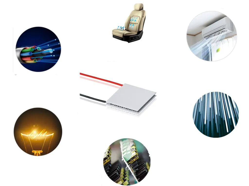 Seeback effect semiconductor 30*30mm module thermoelectric  power generation module