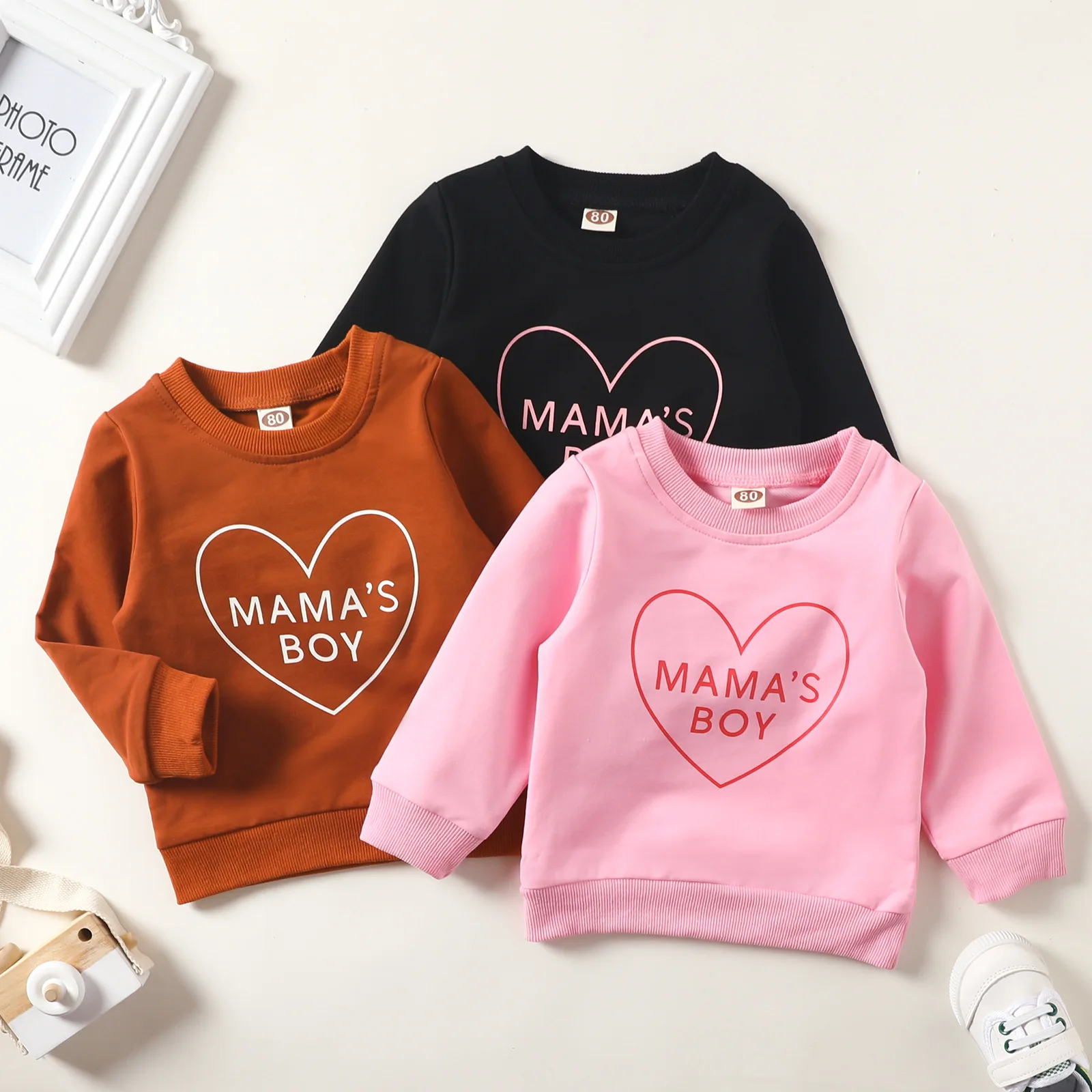 Autumn Children Sweatershirt Kids Baby Girls Boys Tops