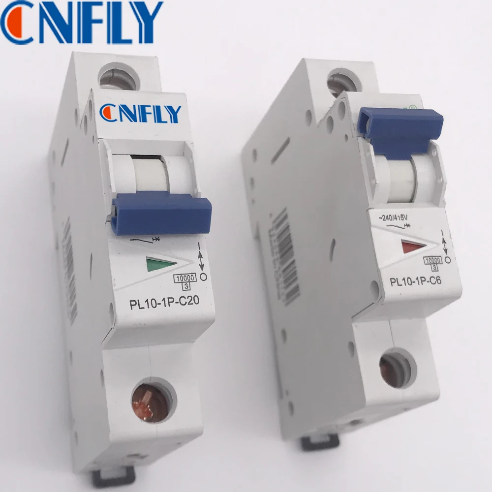 Однофазный 1 полюсный 6Amp