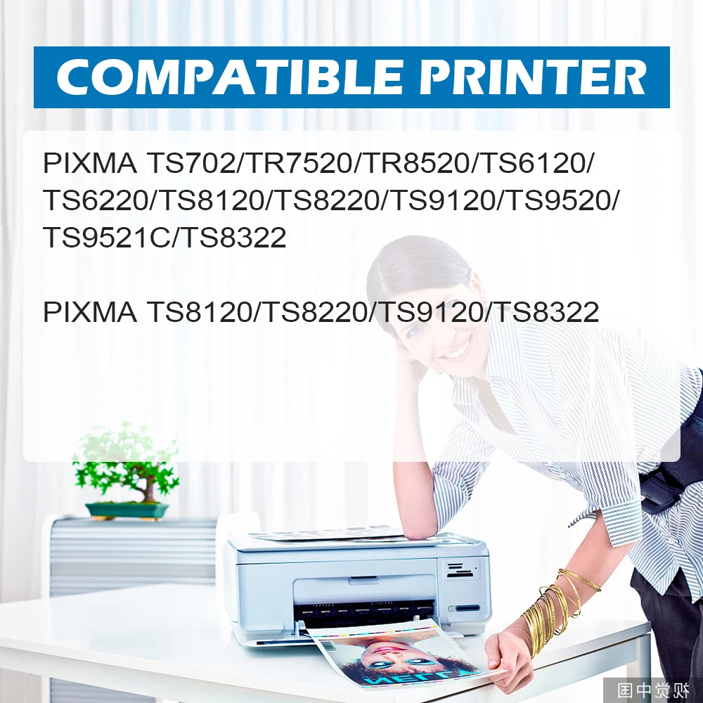 ShinColor 280Xl 281x Pgi-280 Pgi280 Cli-281 Cli281 Совместимый струйный картридж для принтера Canon Pixma