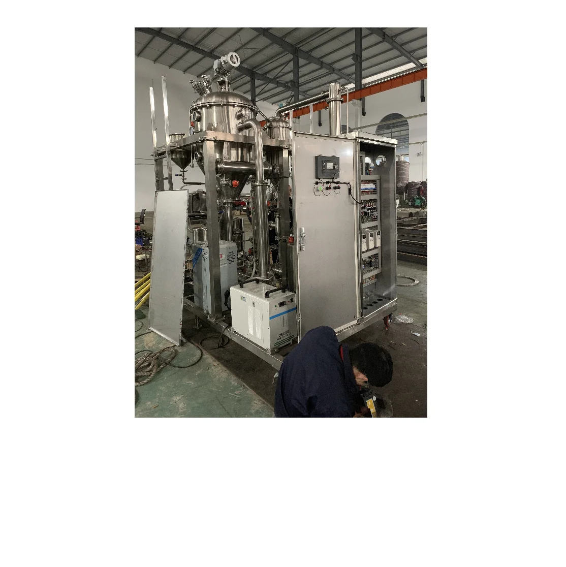 Pilot scale forced circulation evaporators VANOO-01-!0