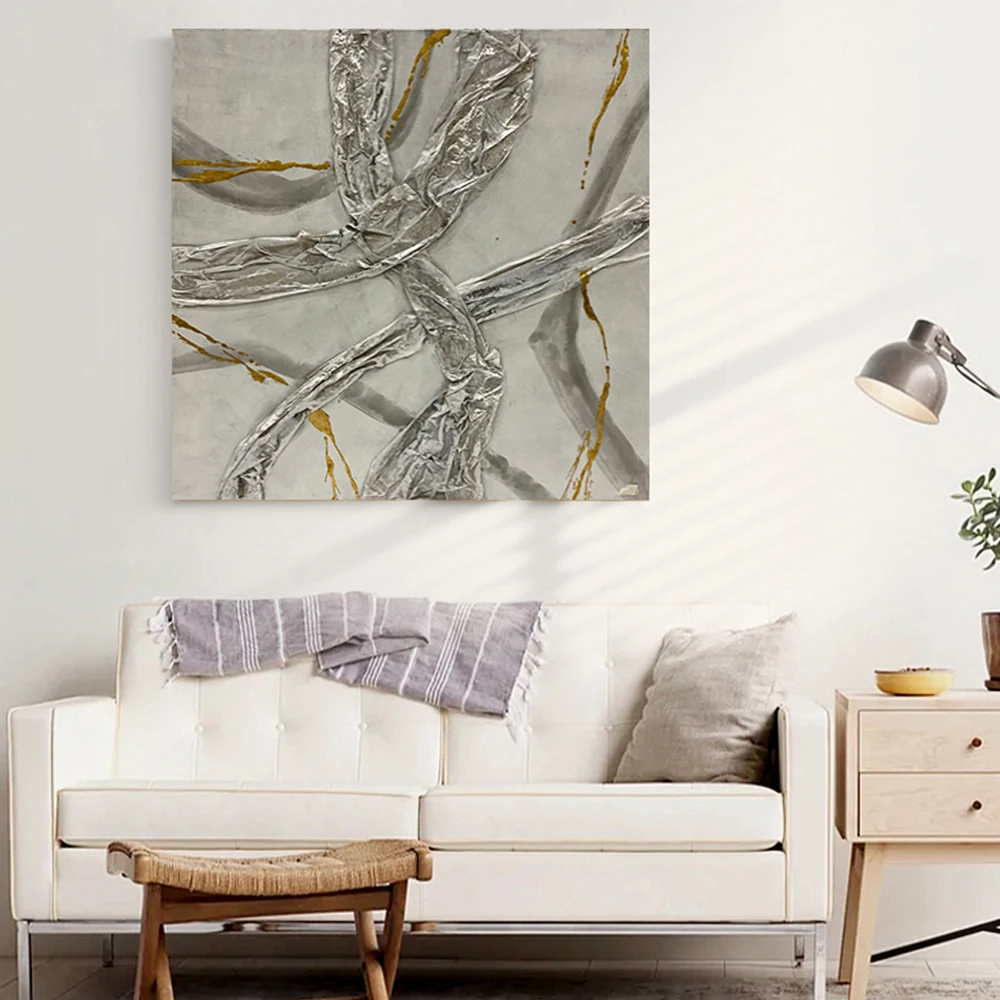 Stunningly Designed Oil Painting On Canvas Wall Art Bringing Bold Textures and Vibrant Hues to Enhance Your Living Space