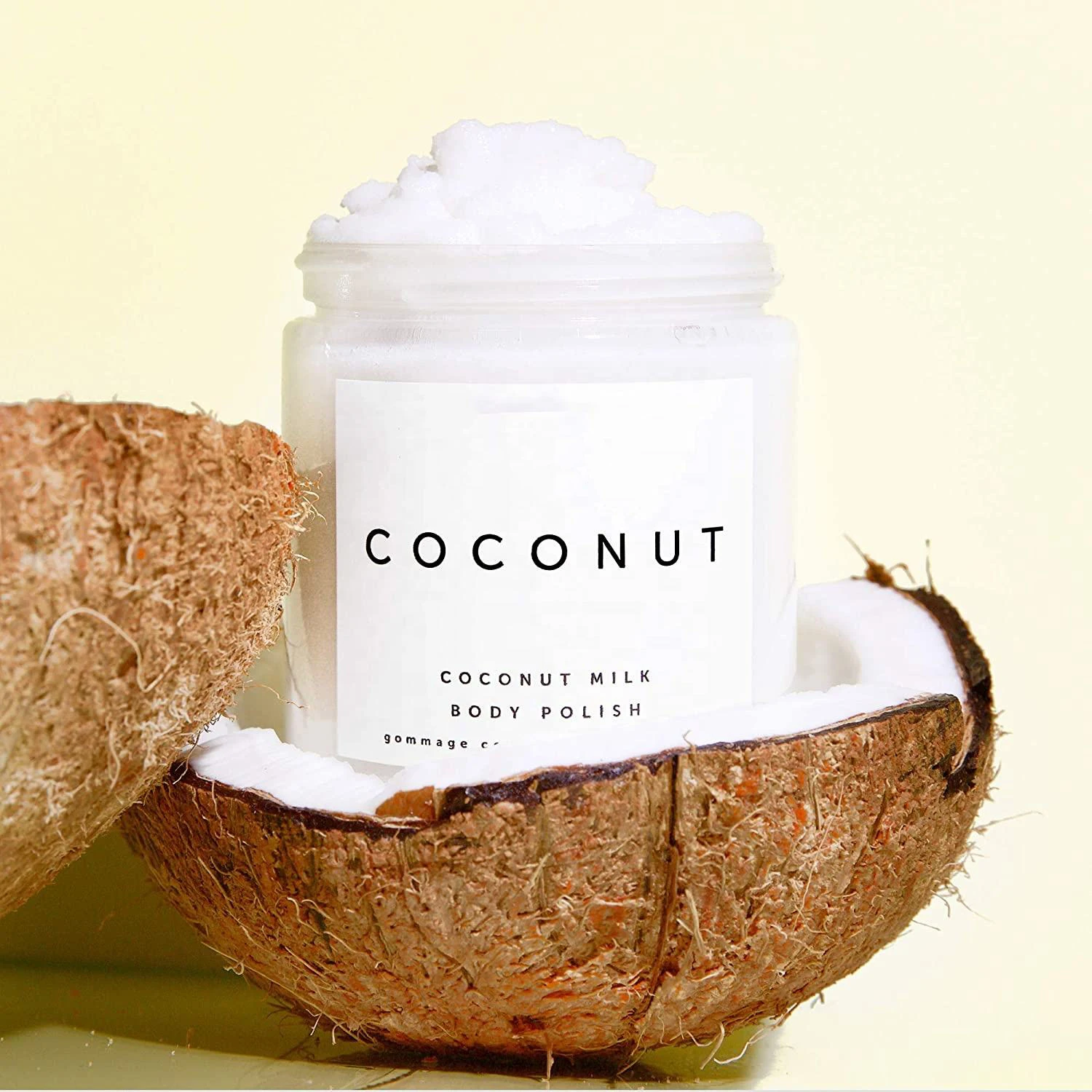 BLIW Private Label 250ML Best Selling High Quality Organic Natural Exfoliating Coconut Coco Rose Body Scrub For All Skin