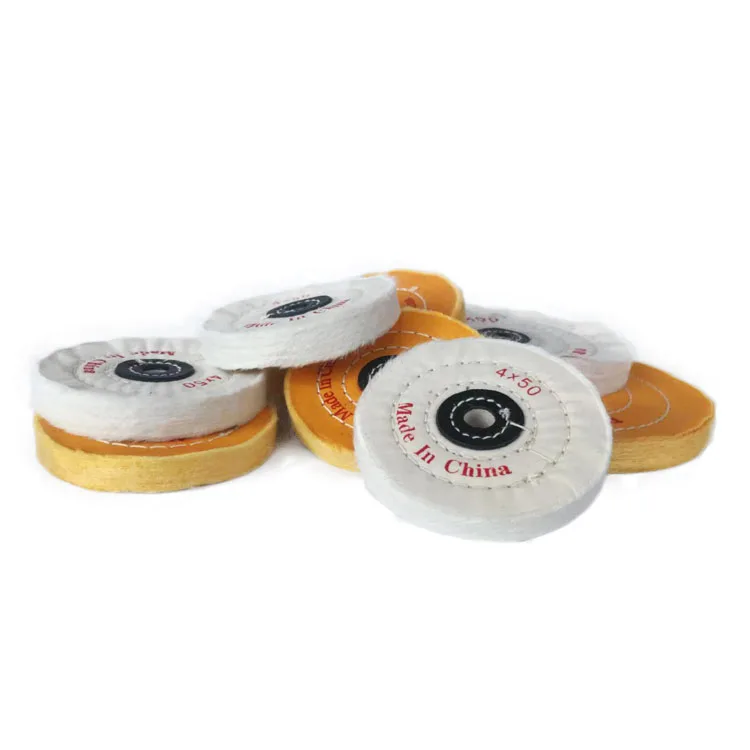 
Hot sale pearl cloth buffing wheel for coarse buffing/cutting and finish buffing/polishing 