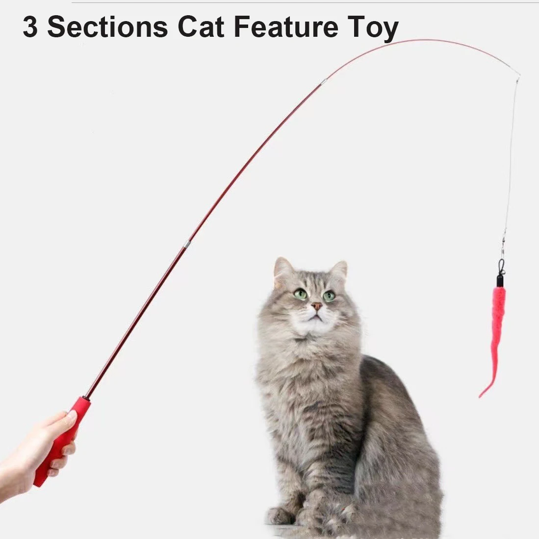 Gravity Running Car Cat Toys Self-Help Relief Motorized Toys Lazy Teaser Feather Pet Supplies  replacement cat teaser