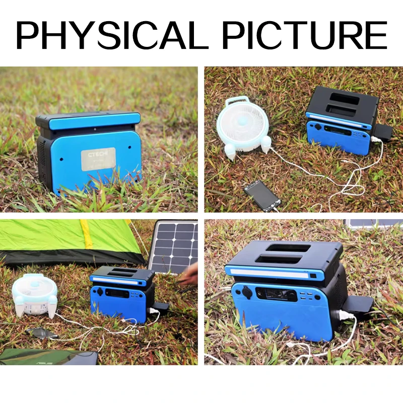 500 Watt Backup Battery Power Station Solar Power Generator For Home / Mini LiFePO4 Charging Solar Portable Power Station