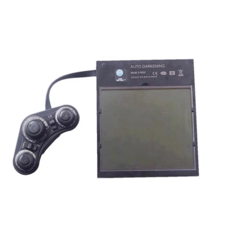 CUSTOM EN175 CE en379  largest view 100*97mm auto darkening welding filter  ture color auto darkening welding lens