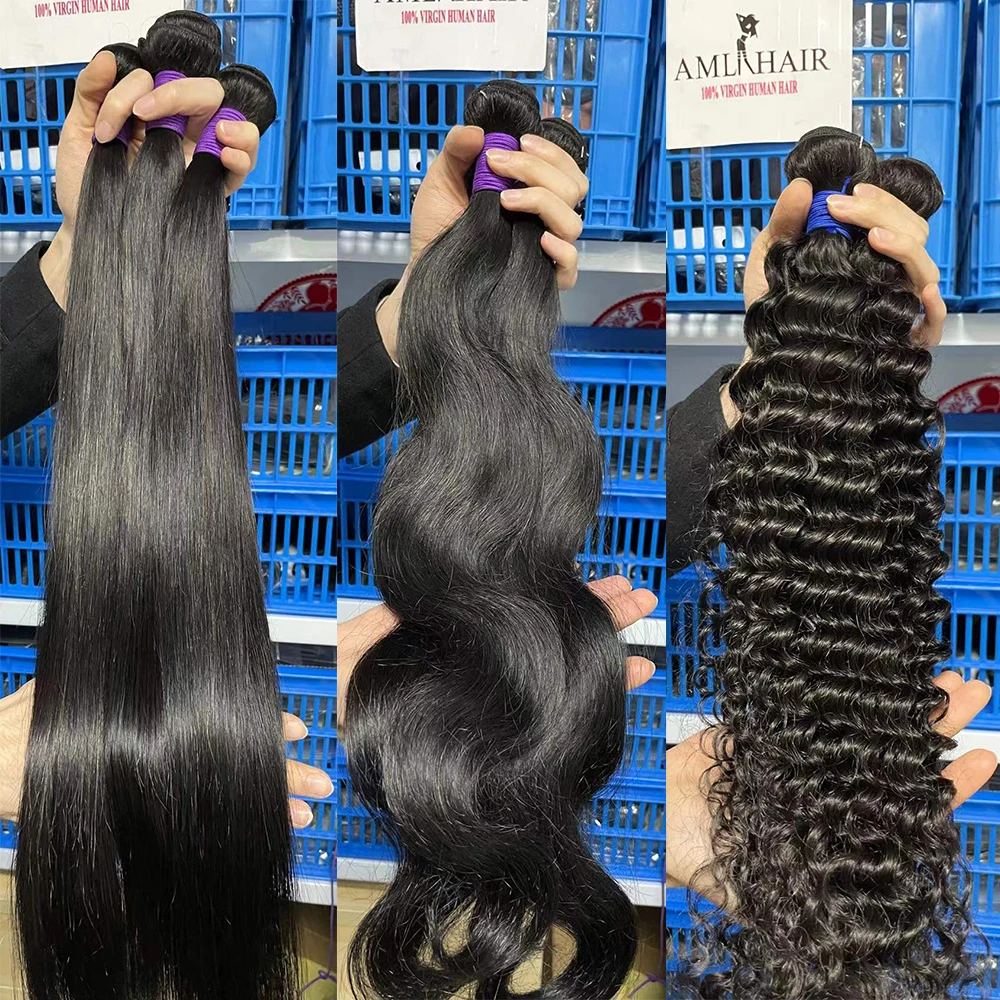 AML super great quality hair exclusive virgin hair dye any raw virgin cuticle aligned human hair bundles