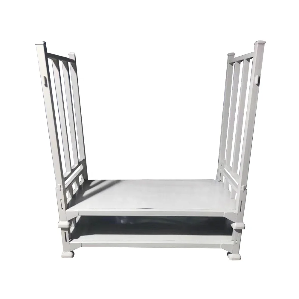 
plan base foldable metal rack stacking up to 5 layers 