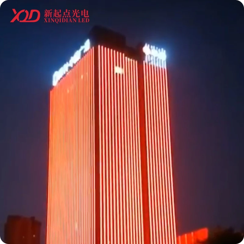 XQD Factory Custom Super Bright DMX512 RGB RGBW Outdoor Waterproof Digital Pixel RGB LED Point Matrix Light Illuminate Your