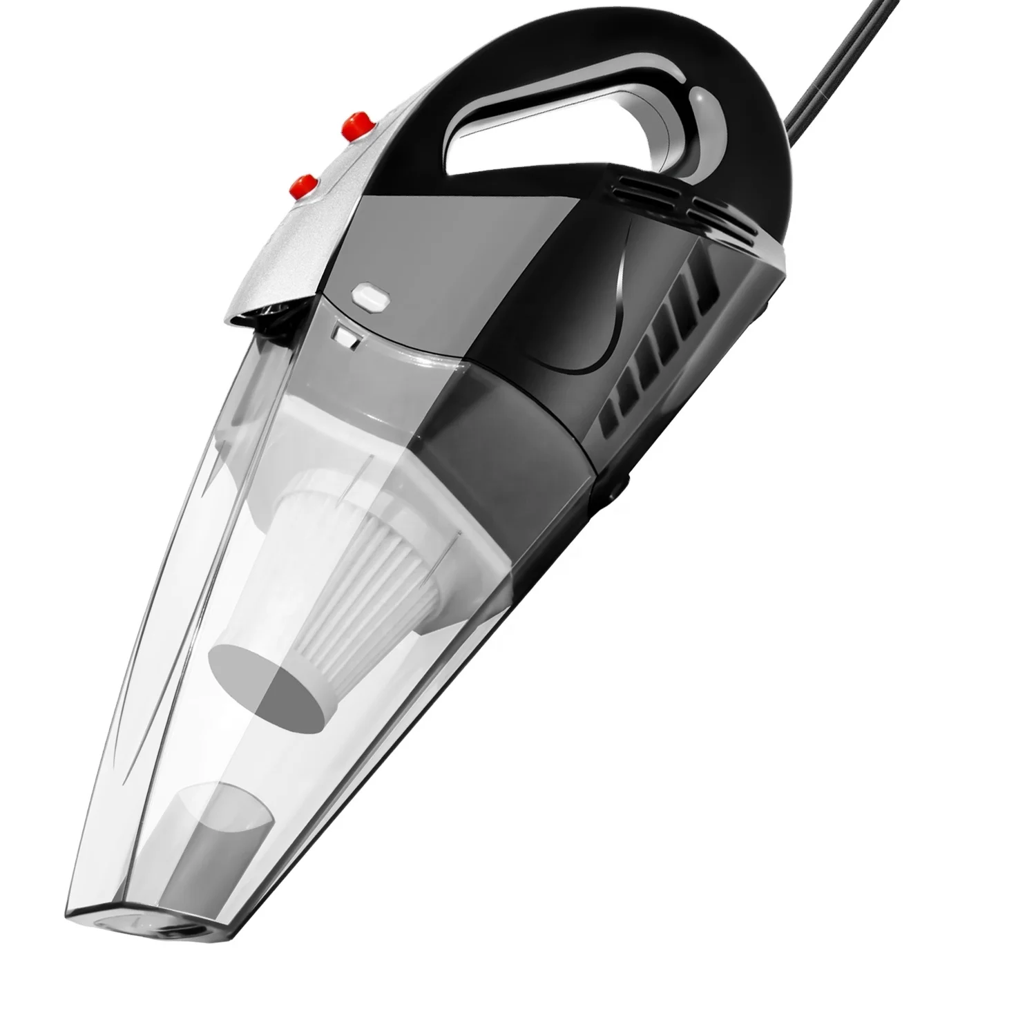 
Portable Wet Dry Car Vacuum Cleaner Handheld Vacuum Cleaner With LED Light 