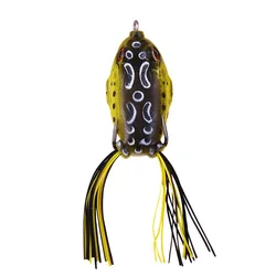High quality 7g 10g 13g simulation egg frog soft bait with double hook