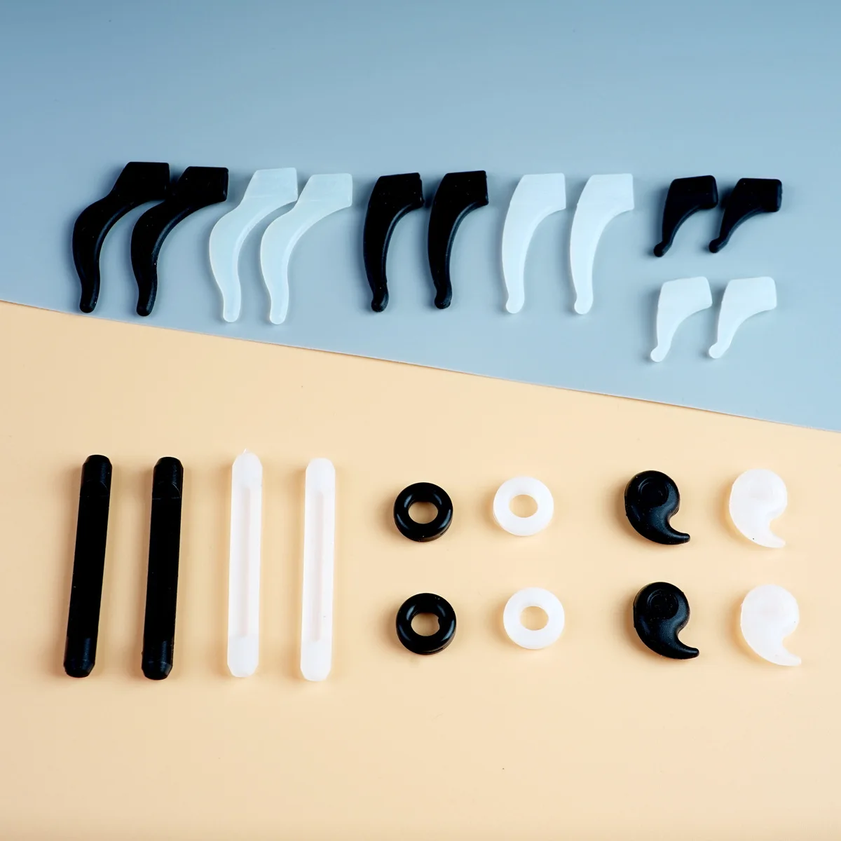 non-slip sleeves silicone nose pads ear hooks ear fixed non-slip brackets prevent falling glasses non-slip eyewear parts
