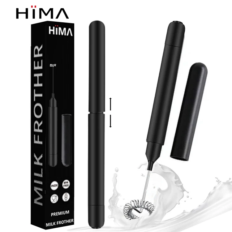 HIMA Portable Mini Coffee Blender Drink Mixer Electric Handheld Mixer Milk Frother Make Foam Hand Held Milk Frother