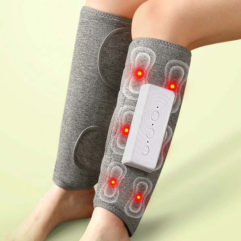 New Arrival Smart Foot Electric Wireless Leg Air Pressure Compression Massager Pain Relief Calf Muscle Fatigue Relax Massage