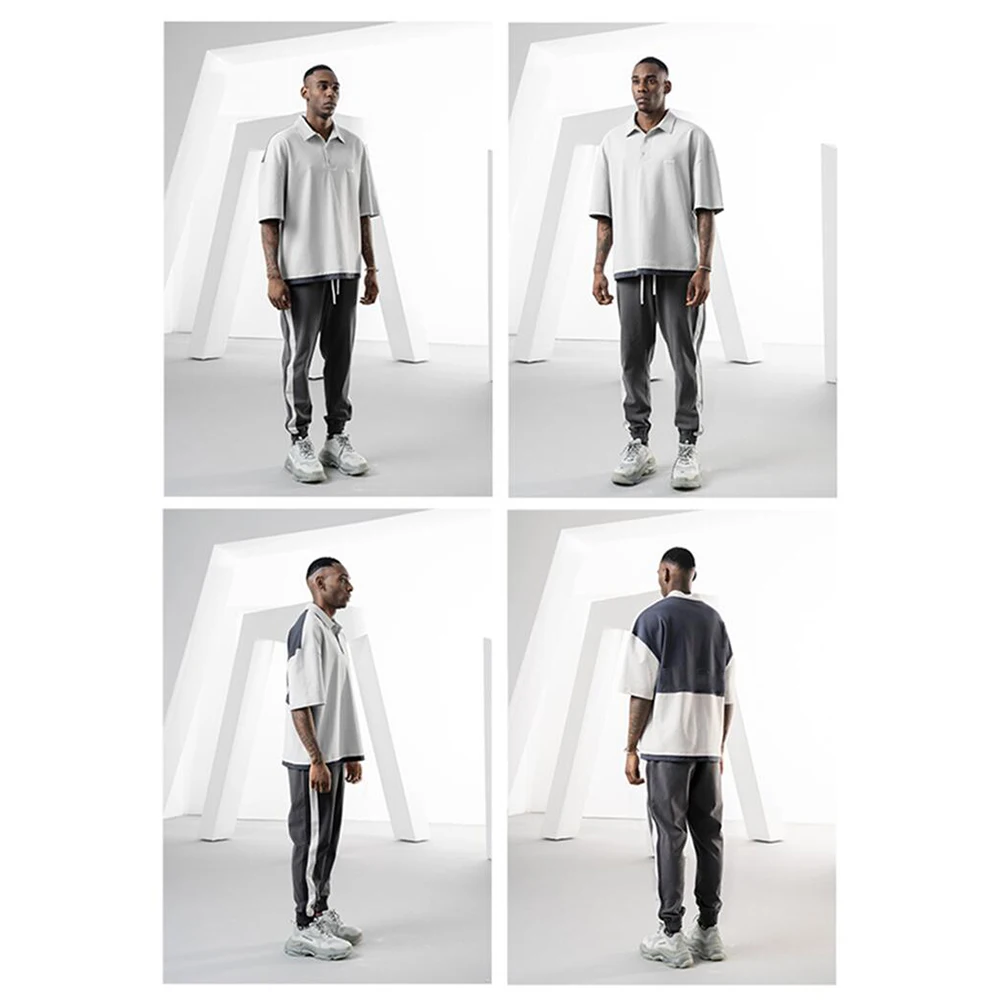 Wholesale oversized england style punk style Smart Casual hip hop vntage yarn dyed plaid high quality polo shirts 100% cotton