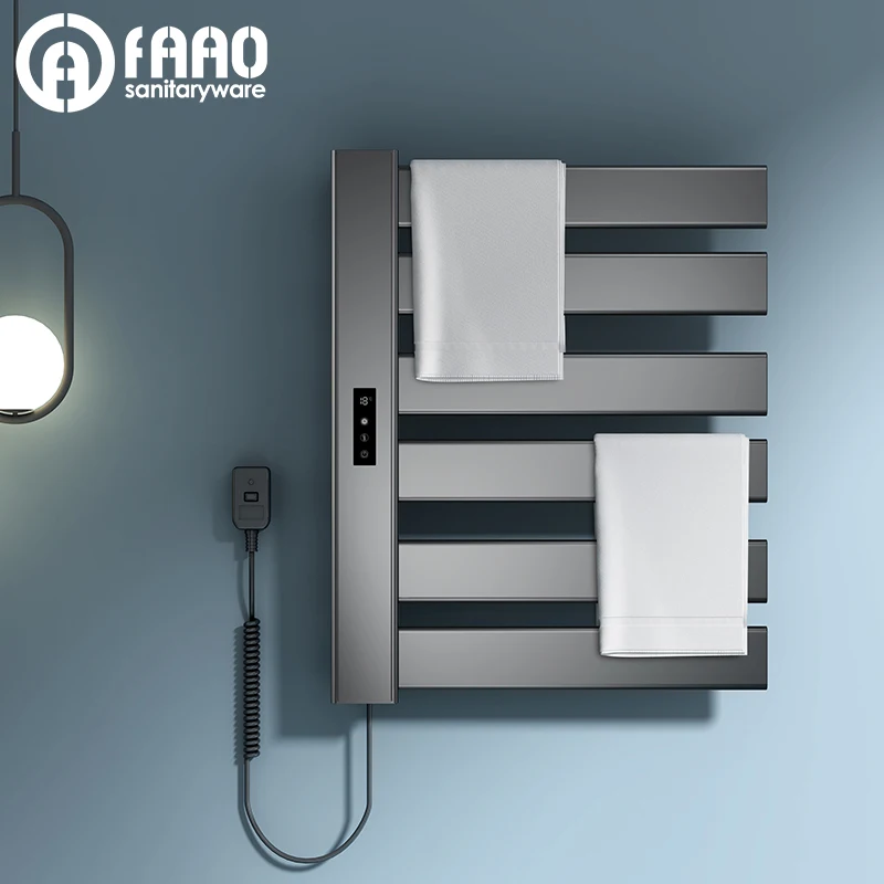 FAAO towel heater radiator design modern design towel heater electric radiator rod electric towel heater rack