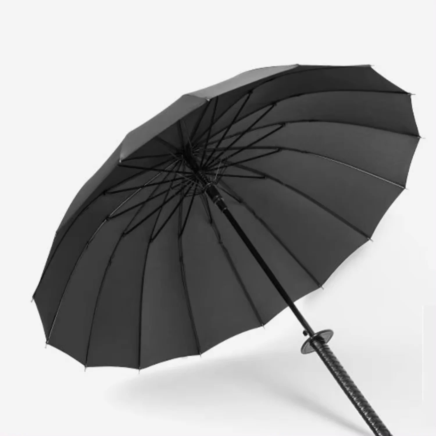 Straight Fancy Design Japanese Samurai Katana Small Sword Umbrella with Long Handle
