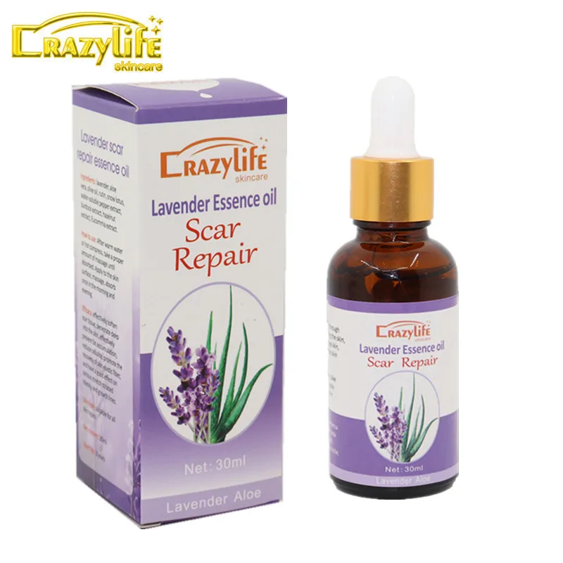 Scar Repair Skin Essential Oil Lavender Essence Skin Care Natural Pure Remove Ance Burn Marks Scar Removal
