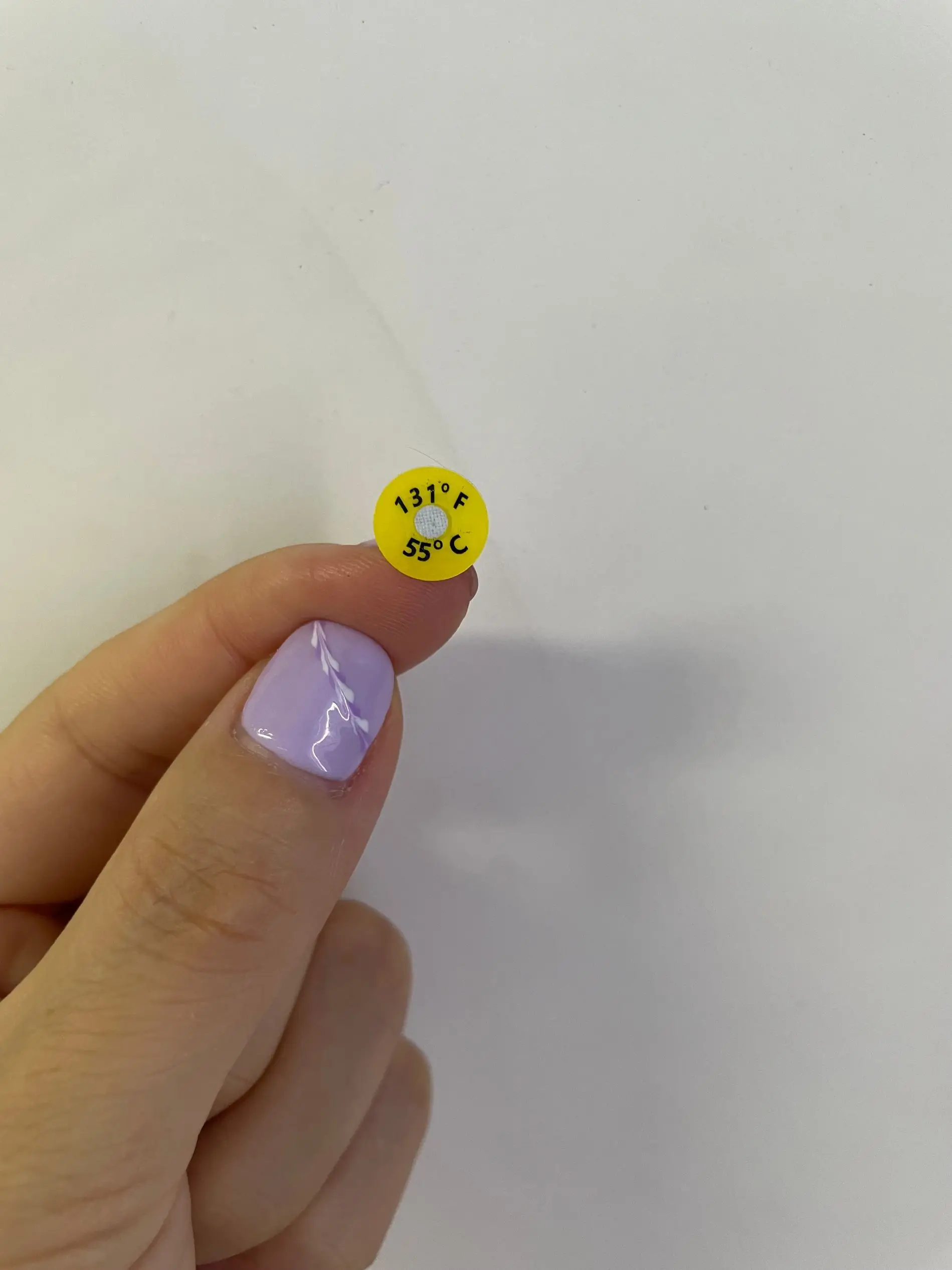 Temperature Testing Strip Sticker Thermometer Color Changing Label One Point Indicator Thermal Labels