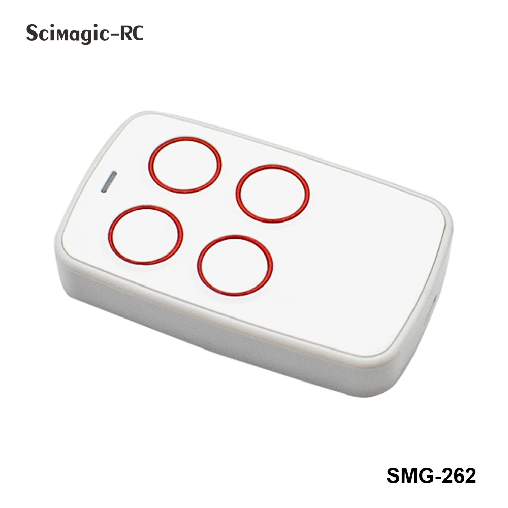 Smart Garage Door Remote Control Switch 4 Button Remote Control Wireless Remote Control Switch SMG-262 433.92MHZ