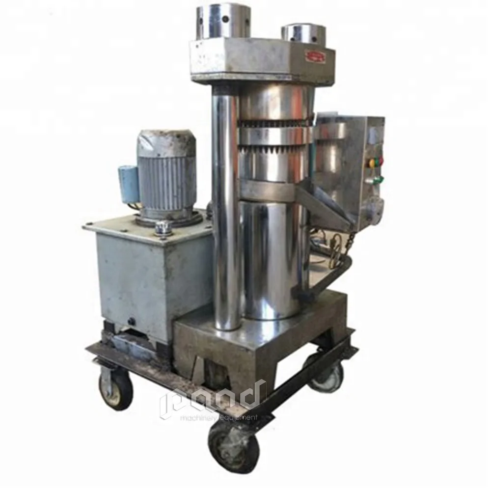 High pressure hydraulic sesame peanut oil extractor/Vertical hydraulic cocoa butter mango butter press machine
